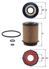 Knecht OX 982D - Olejový filter -