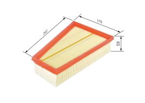 Bosch F 026 400 380 - Vzduchový filter -