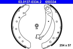 ATE 03.0137-0334.2 - Brzdové čeľuste -