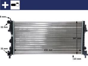 Mahle CR 1096 000S - Chladič vody -