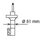 KYB 324005 - Tlmič pruženia -