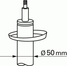 Sachs 290 867 - Tlmič pruženia -