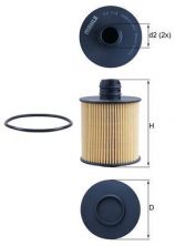 Knecht OX 779D - Olejový filter -