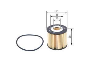 Bosch F 026 407 093 - Olejový filter
