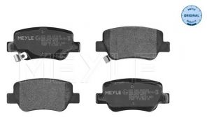 Meyle 025 248 8516/W - Brzdové platničky -