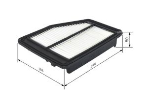 Bosch F 026 400 412 - Vzduchový filter -
