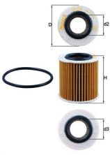 Knecht OX 834D - Olejový filter -