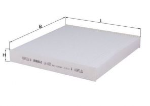 Knecht LA 833 - Peľový filter