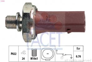 Facet 7.0132 - Spínač tlaku oleja