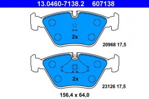 ATE 13.0460-7138.2 - Brzdové platničky -