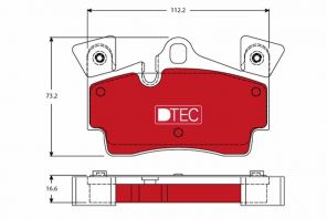 TRW GDB1652DTE - Brzdové platničky -