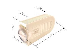 Bosch F 026 400 432 - Vzduchový filter -