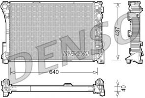 Denso DRM17046 - Chladič vody