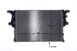 Mahle CR 2087 000S - Chladič vody -