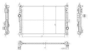 NRF 59302 - Chladič vody -