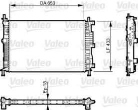 Valeo 735555 - Chladič vody -