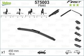 Valeo 575003 - Stieracia lišta -