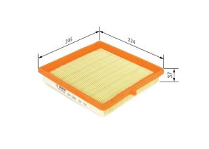 Bosch F 026 400 348 - Vzduchový filter -