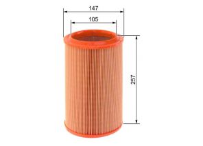 Bosch 1 457 433 791 - Vzduchový filter