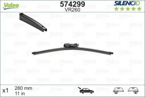 Valeo 574299 Silencio X-TRM 285mm, 1ks - Stieracia lišta -