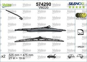 Valeo 574290 - Stieracia lišta -