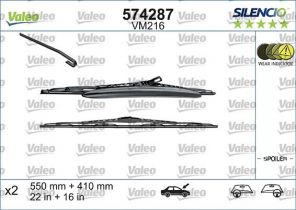 Valeo 574287 - Stieracia lišta -