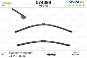 Valeo 574399 - Stieracia lišta -