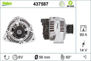 Valeo 437587 - Alternátor -