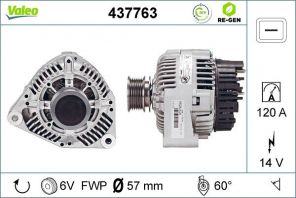 Valeo 437763 - Alternátor -
