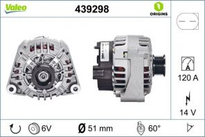 Valeo 439298 - Alternátor -