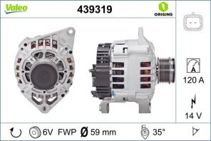 Valeo 439319 - Alternátor -