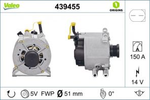 Valeo 439455 - Alternátor -