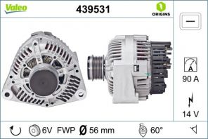 Valeo 439531 - Alternátor -