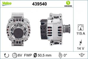 Valeo 439540 - Alternátor -