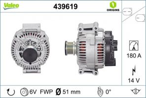Valeo 439619 - Alternátor -