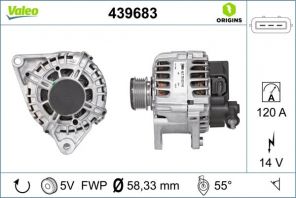Valeo 439683 - Alternátor -