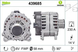 Valeo 439685 - Alternátor -