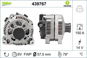 Valeo 439767 - Alternátor -