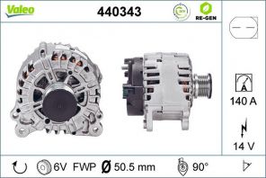 Valeo 440343 - Alternátor -