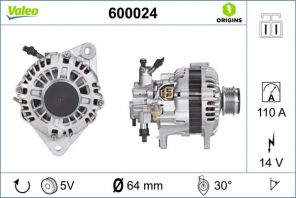 Valeo 600024 - Alternátor -