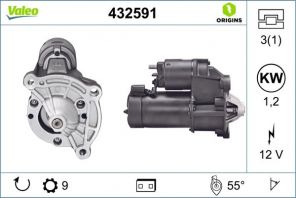 Valeo 432591 - Štartér -