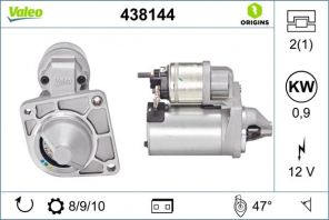Valeo 438144 - Štartér -