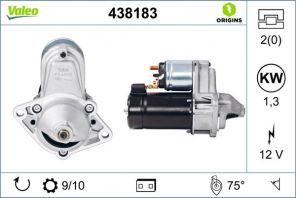 Valeo 438183 - Štartér -