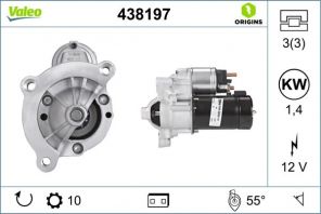Valeo 438197 - Štartér -