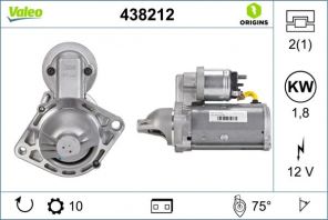 Valeo 438212 - Štartér -