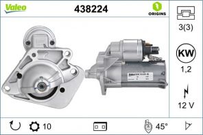 Valeo 438224 - Štartér -