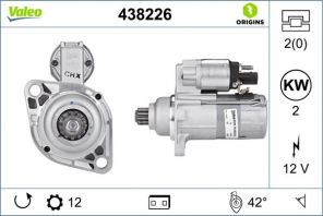 Valeo 438226 - Štartér -
