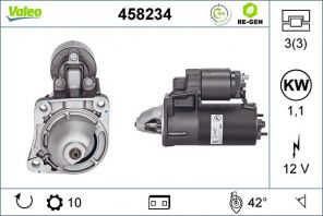 Valeo 458234 - Štartér -