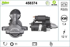 Valeo 458374 - Štartér -