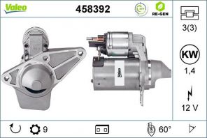 Valeo 458392 - Štartér -